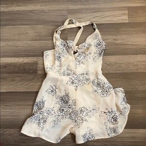 Lulus floral romper